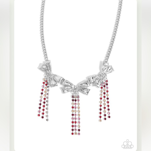 💗💎💗 “VICTORIAN INFLUENCE” RED NECKLACE WITH FREE MATCHING EARRINGS ~ PAPARAZZI❗️ - Picture 3 of 6